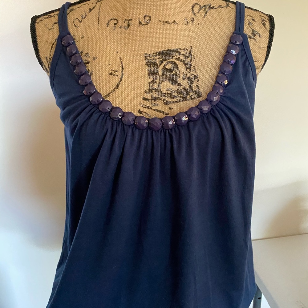 Cotton Candy blue tank